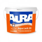 Aura Aqua Lack 20 - Интерьерный полуматовый акриловый лак 1л
